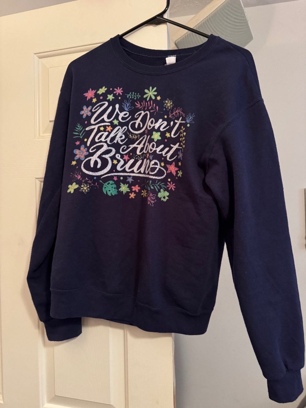 Disney’s Encanto “We Don’t Talk About Bruno” crewneck sweatshirt